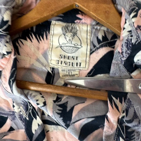 Vintage Short Circuit Print Shirt - Picture 3 of 5